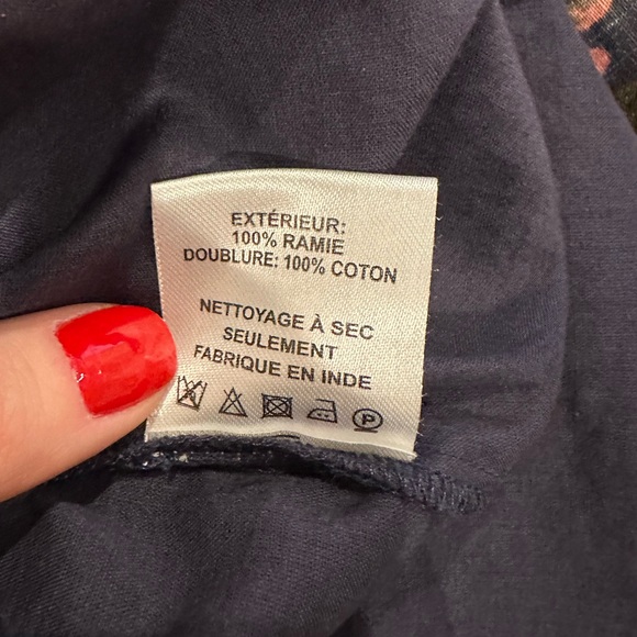 SEA New York Esme floral print maxi dress, blue, size 4 - Picture 7 of 7